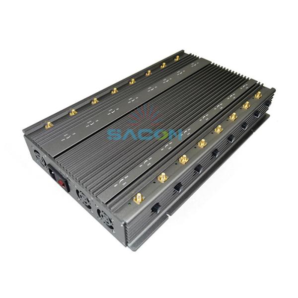 16 Antennas 5G Signal Jammer Blocker with 100W Output Power and 80m Jamming Radius