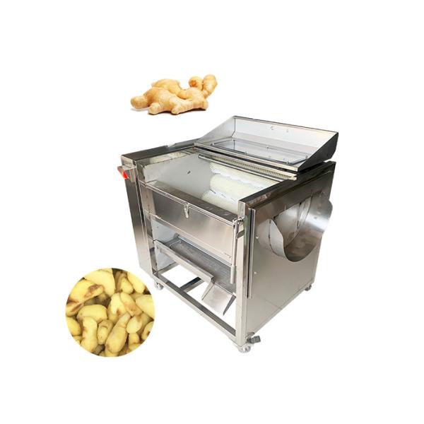 500KG/H Fruit And Vegetable Peeler Machine Ginger Potato Washer