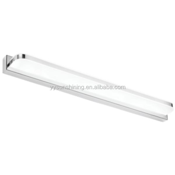 IP44 Rated Brushed Stainless Bathroom Cabinet LED Mirror Light AC100-240v Input Voltage
