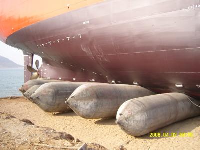 Navio de flutuação durável que lança Marine Rubber Airbag