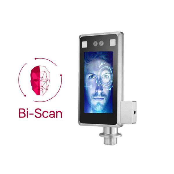 машина посещаемости стороны 7inch Touchless ±0.3℃