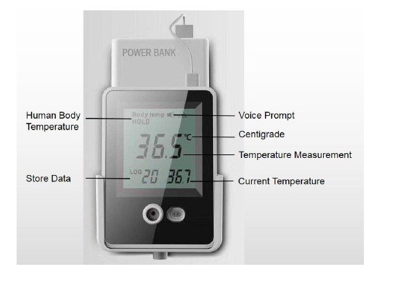 Дверной звонок держателя стены умный беспроводной