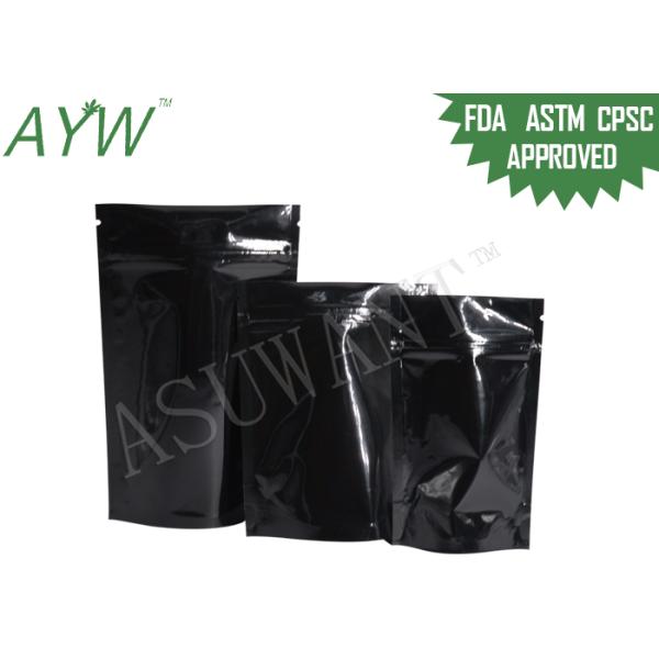 Mylar Small Plastic Baggies Drugs Air Against With Resealable Zip Lock