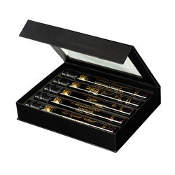 Лоснистая упаковка подарочной коробки подарочных коробок CMYK Шампань бутылки вина слоения