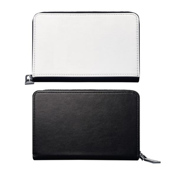 Sublimation Leather Travel Passport Wallet Fashion Men Women Customized Passport Holder Wallet