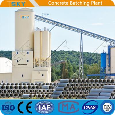Sistemas de tratamento por lotes concretos verticais do silo 50HZ do armazenamento