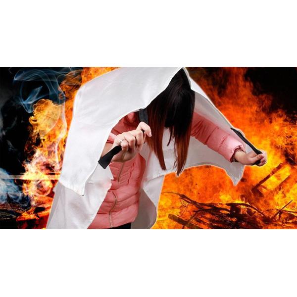 Fireproof Escape Blanket Emergency Safety Blanket for Home Kitchen Fire Rescue Durable Household Property Management  Self-Rescue Gear