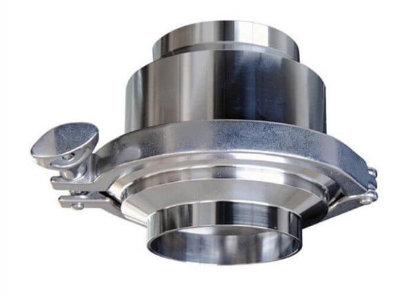 Y - Ball  2 Inch SS Check Valve  Two Piece Hygienic Check Valve For Pharmaceutical Industry
