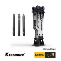 Tipo de caja KS1000 Rompedor hidráulico de 255 mm de diámetro de chisel para excavadora de 90-160 toneladas