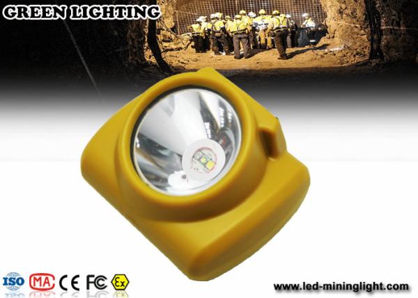 198g light weight wireless underground Rechargeable LED Mining Light With OLED Screen USB charging way