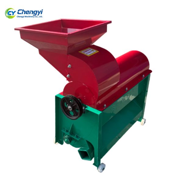 Steel Hammer Corn Thresher Machine Efficient Grain Separator Milling Farm Equipment