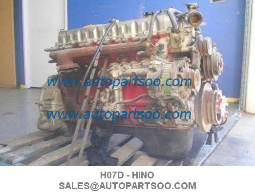 Used HINO H07D J08C H06C H07C EH700 EF550 Engine assy, Usado H07D J08C Motor