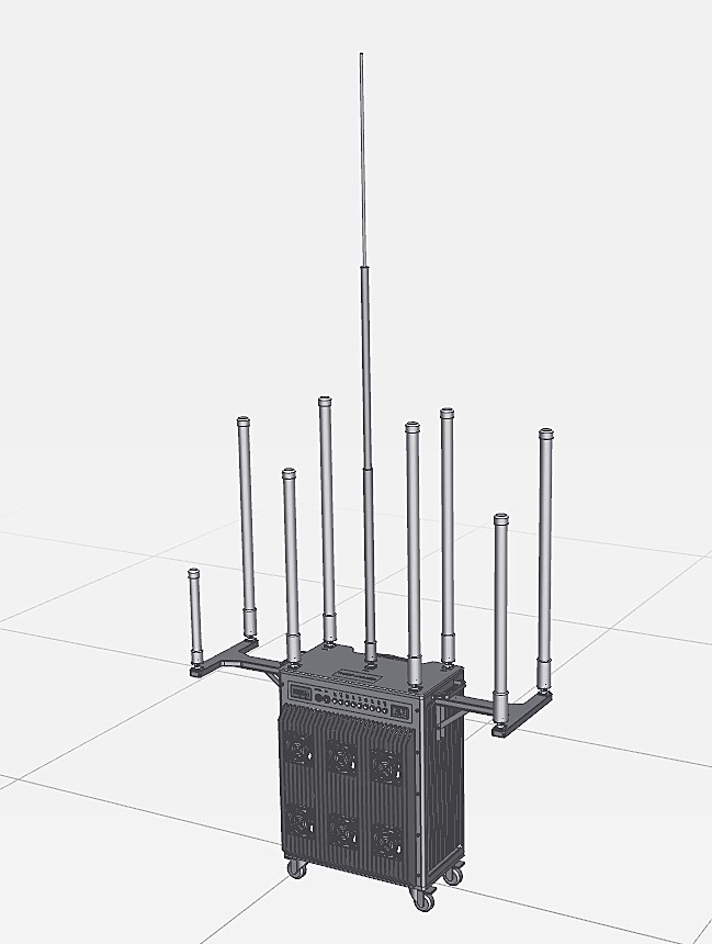 9 Jammer антенн направленного действия RCIED Omni с доказательством IP 56