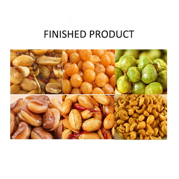 Automatic Peanut Batch Frying Machine with SUS304 Stainless Steel and Intelligent Temperature Control for Nut Processing