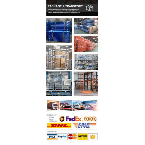 Heavy-Duty Steel Pallet Racking System, 5000kg Load Capacity, Adjustable Stackable Design | For Warehouse Storage