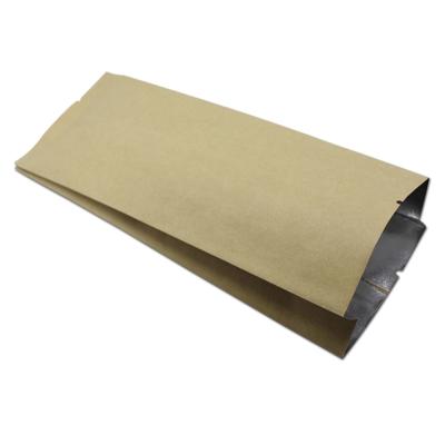 Wholesale Best Quality Aluminum Foil Packaging Paper Bag Kraft Foil Lined Bag Greaseproof Custom Logo Kebab Bag