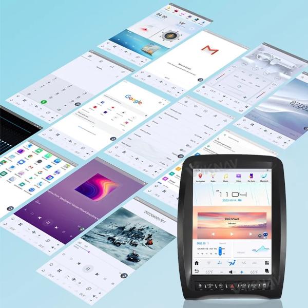 12.1 дюймовое радио для автомобилей Android Для 2014-2016 Dodge Durango 128G навигация GPS мультимедийный проигрыватель беспроводной Carplay 4G