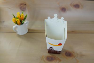 French Fries Box Food Packaging Paper Box Custom Design With Recycled Materials