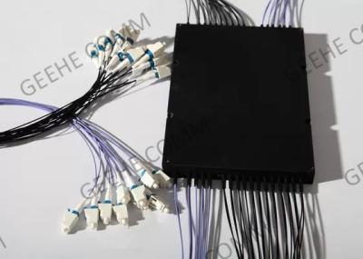 Coupleur optique en forme de boîte de fibre du SM G652D 9/125 de FBT