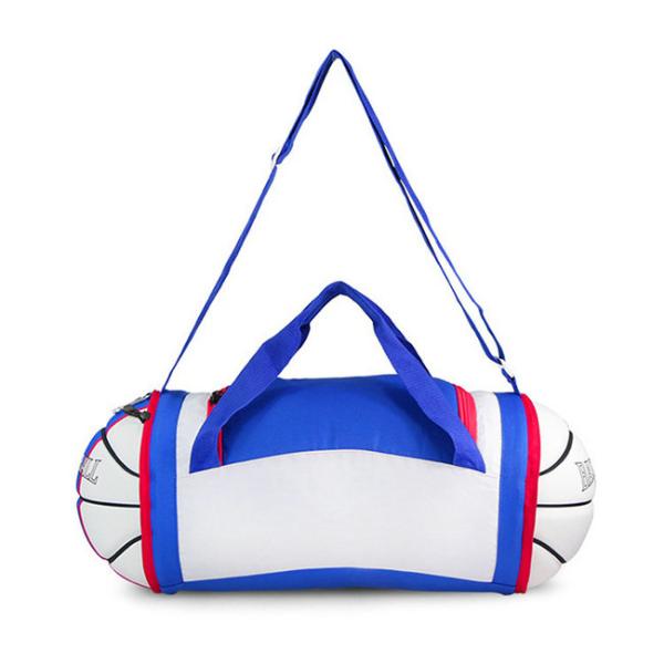 Los petates personalizados de los deportes, deportes del baloncesto del cierre de la cremallera empaquetan