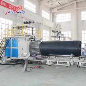 Large Diameter Plastic Pipe Machine Smooth Wall Finish In Winding Ow Cost And