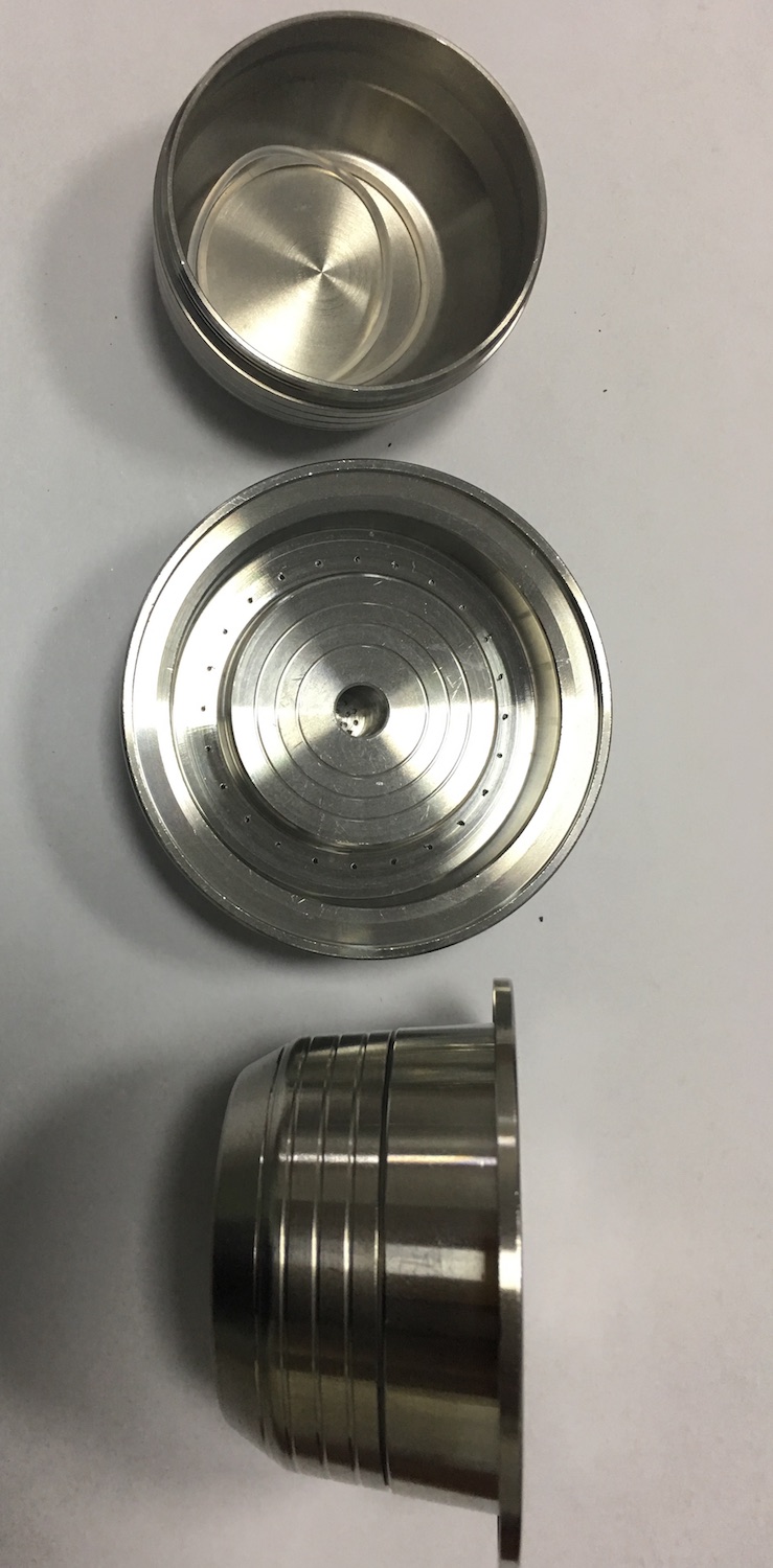 Токарный станок CNC подвергая многоразовые капсулу кофе SS304/чашку механической обработке фильтра кофе