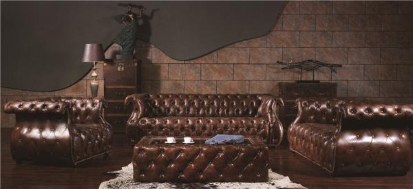 Mediem Brown Extra Large Soft Leather Sofa Full Handwork Craft 5 Years Guerantee