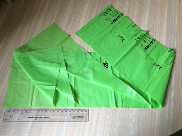 Biodegradable Compostable Plastic Bin Bags Customized Logo