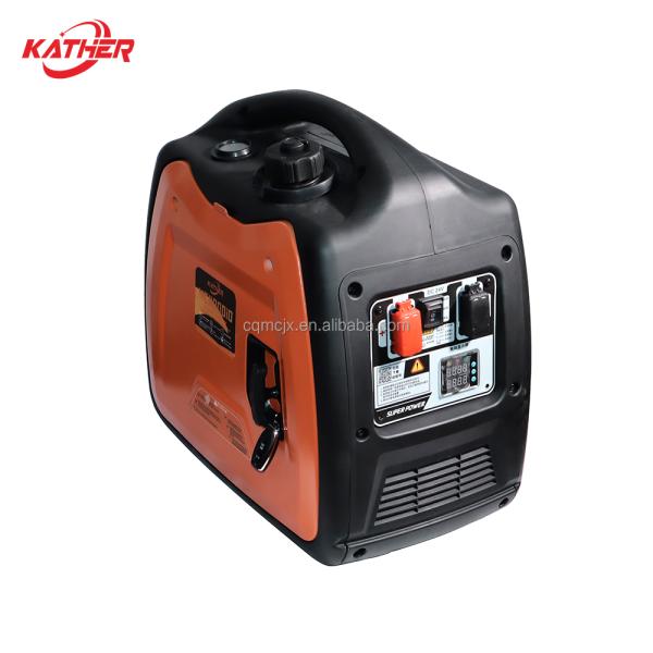 220v 1.8kw 3kw Dc Generator Petrol Silent Inverter Generator for Rated Current 12V/8.3A