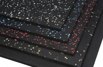 ITF Outdoor Rubber Gym Mats Recycled SBR Granules Mould Proof