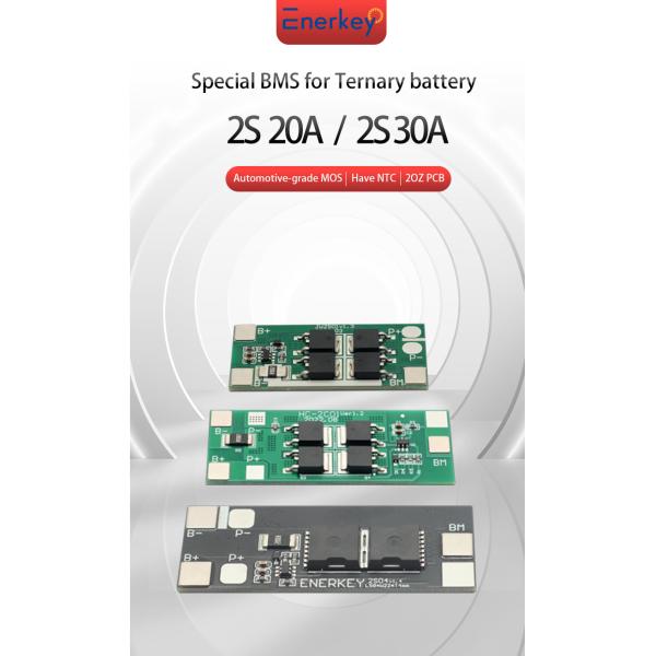 Enerkey 2S 20A 7.4V 8.4V 18650 Литийная батарея защитная панель BMS 2S для батарей
