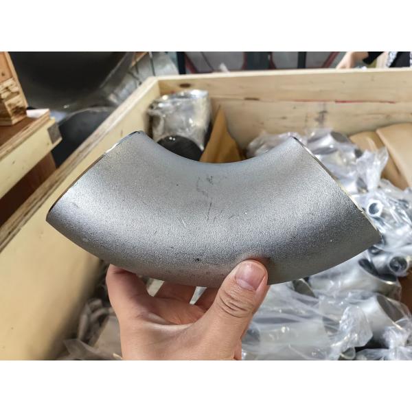 Pièces de tuyauterie en acier inoxydable 304 à soudage à bout 90 degrés en acier inoxydable