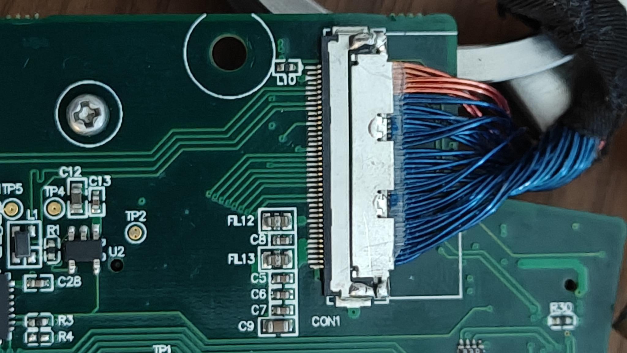 LVDS микрокоаксиальный кабель на заказ длиной 0,4 мм 20453z-030 SD до 20347 с механическим замком