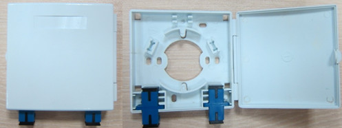 Коробка IP65 1.45kg прекращения оптического волокна аксессуаров оптического волокна FTTH крытая на открытом воздухе