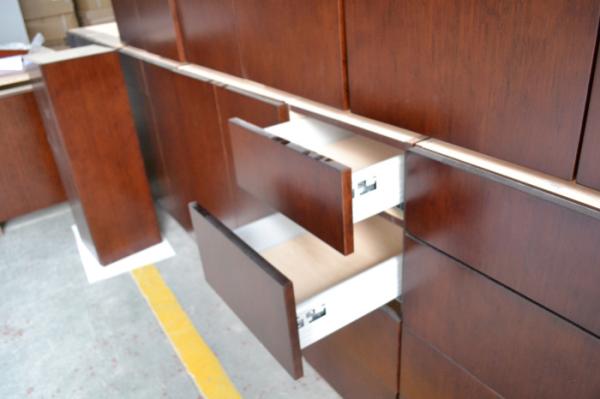 bamboo veneer kitchen cabinet,stock kitchen cabinet,kitchen project for Canada