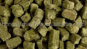 Automatic Alfalfa Hay Cube Briquette Press Machine , Wheat Straw Cube Pellet Making Machine