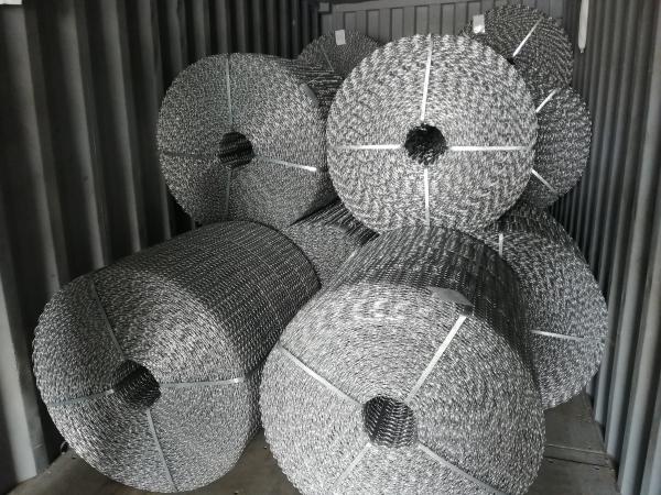 Malla reforzada para tuberías de alambre galvanizado soldado de 2,0 mm, 140 m/280 m, anticorrosión