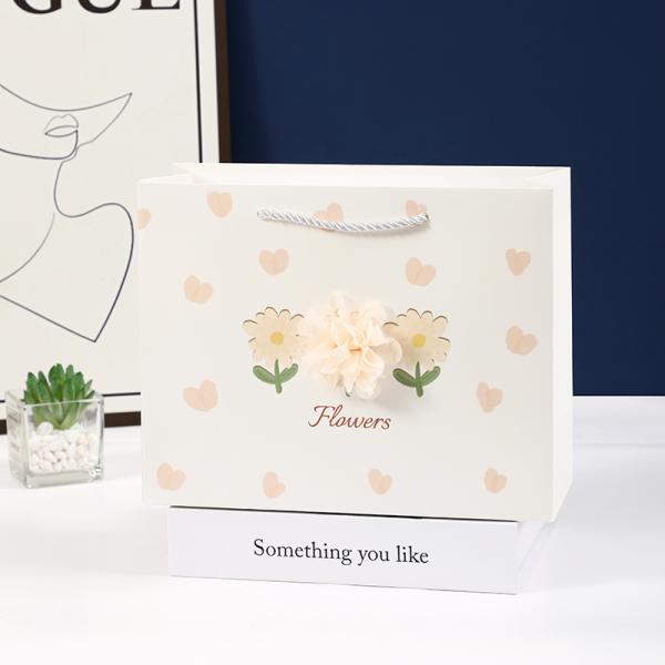 Blossom Delight 3D Single Flower Gift Bag Collection Premium Floral Packaging