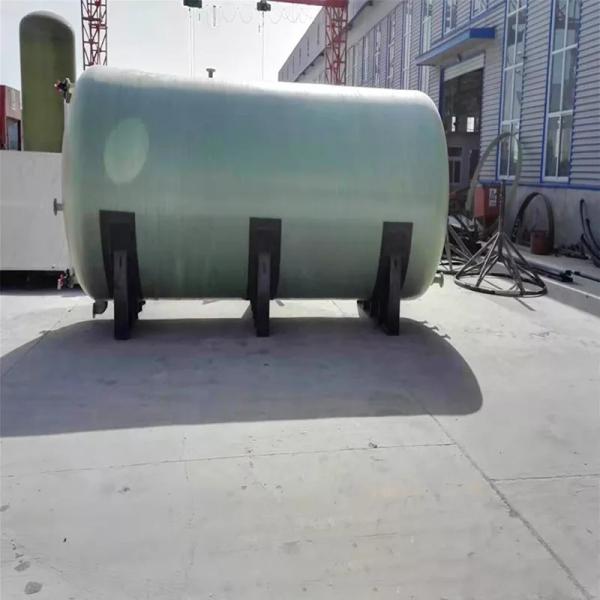 1400mm*3480mm Durable Frp Water Softener Tank 1300 Gallon Customized Color