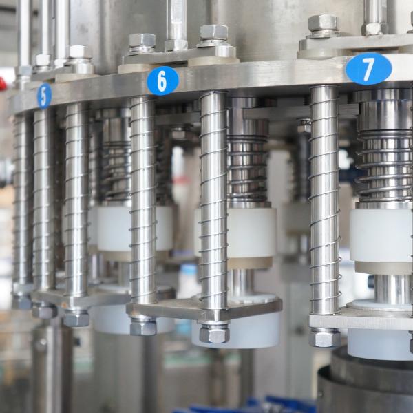 do chá de vidro da bebida da máquina de engarrafamento de 3in1 3500bph equipamento de enchimento quente