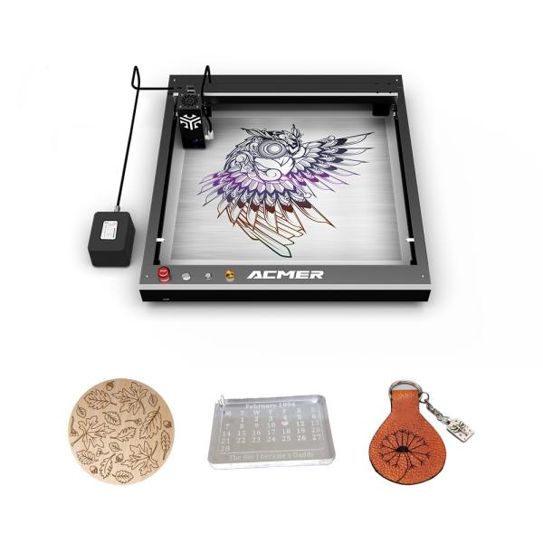ACMER Desktop Laser Engraving Machine 20W Cutter And Engraver For Kraft Paper