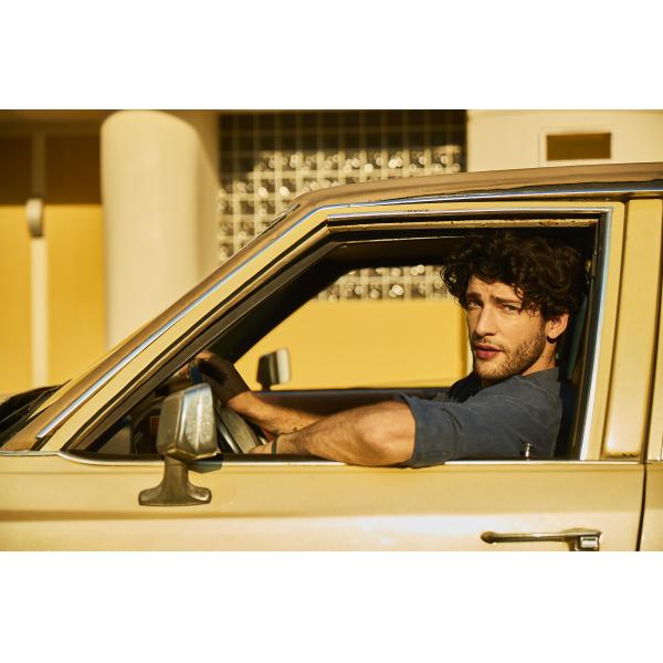 Vintage Large Thin Mens Casual Linen Shirts Long Sleeve Woven