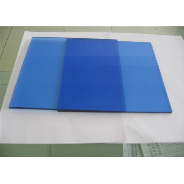 5mm crystal Blue of 3300X2140mm Size  Reflective Float Glass for Exporting to Different Countries