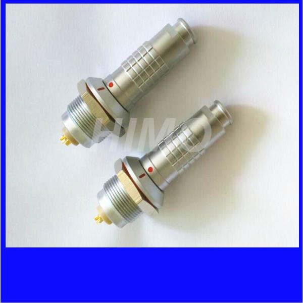 China Manufacturer Plated Chrome 14 16 18 Pin Lemo Waterproof Connector Ip68 Female Receptacle