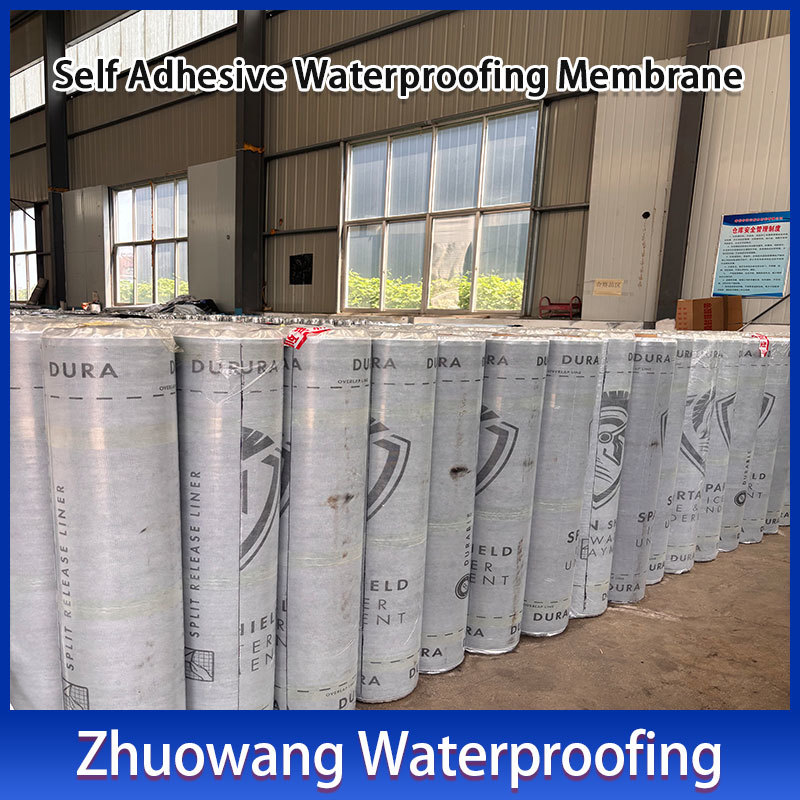high Elasticity Self Adhesive Bituminous Waterproofing Membrane 1.5mm