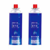 Peso de acampamento recarregável do diâmetro 220g da capacidade 65mm da garrafa de gás 400ml do assado