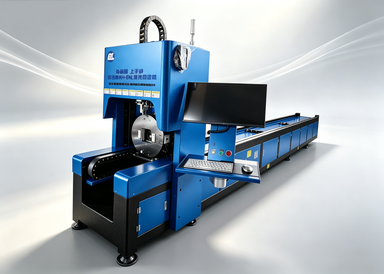 Metal Tube Laser Cutting Machine adopts advanced laser technology for precise smooth tube cuts