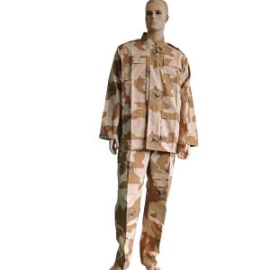 BDU tactical Uniform Digital Desert Camouflage Color Army Uniform for Outdoor Tactical Acivity Polyester Cotton Material