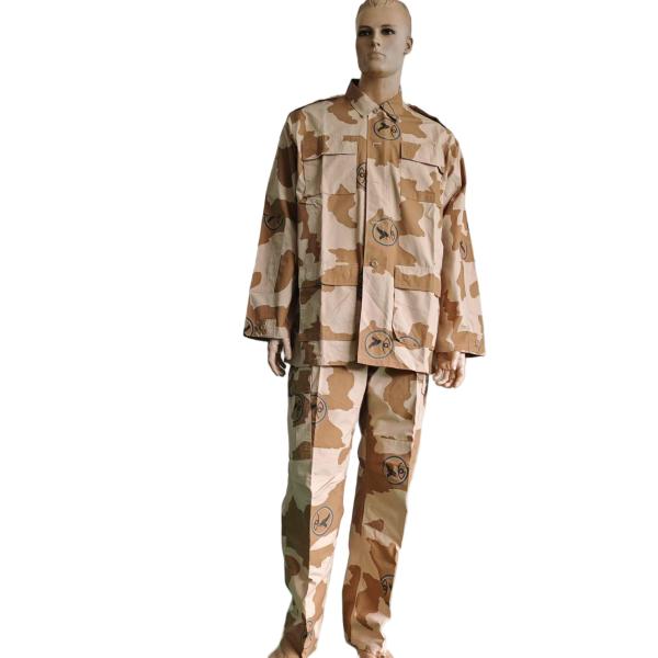 BDU tactical Uniform Digital Desert Camouflage Color Army Uniform for Outdoor Tactical Acivity Polyester Cotton Material