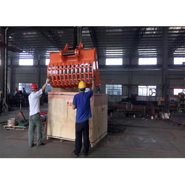 Длиннее ведро утеса стойкости Hardox450 каркасное для землечерпалки Хитачи ZX350